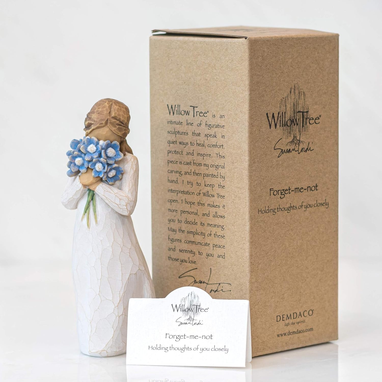 Willow Tree Forget-Me-Not, Sculpted Hand-Painted Figure